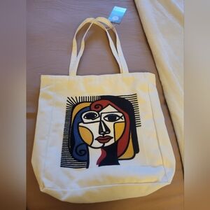 Artistic Canvas Tote Bag